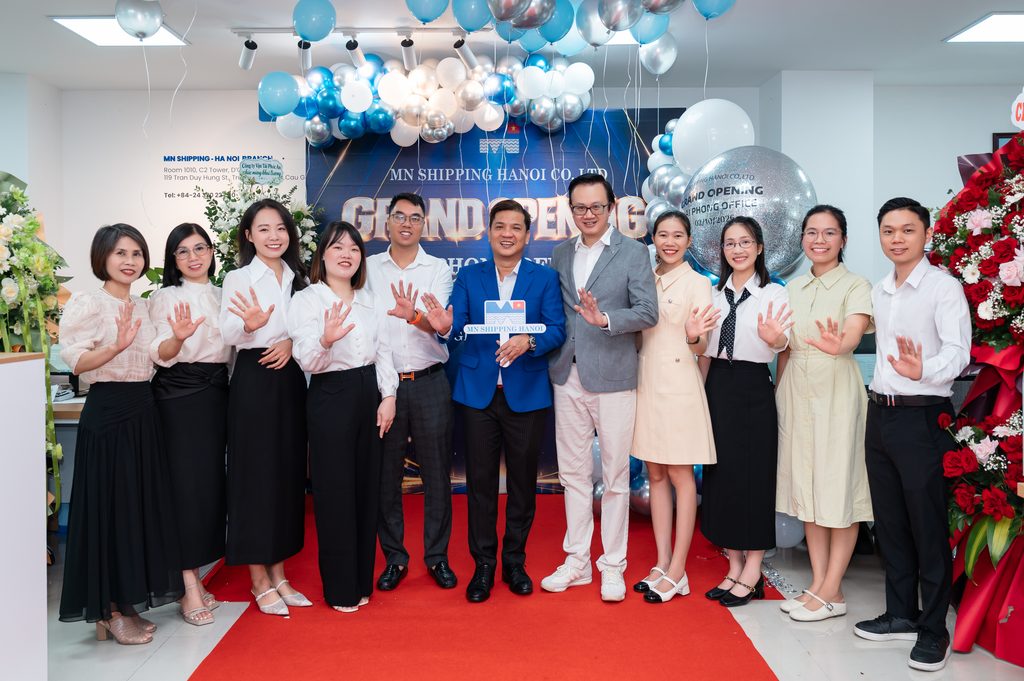 Mừng ngày khai trương văn phòng tại Hải Phòng MN Shipping
